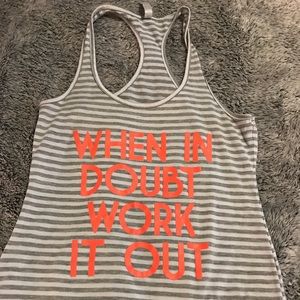 Workout tank